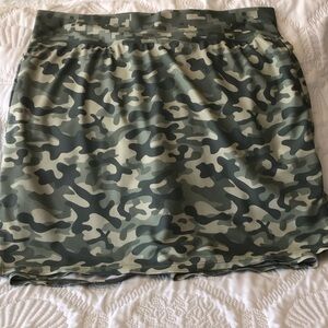 Camouflage Mini Skirt for Women